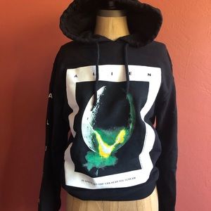 Black Alien Hoodie
